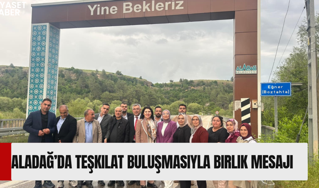 AK Parti Adana Milletvekili Sunay Karamık, Adana’nın Aladağ ilçesinde vatandaşlar