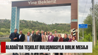 AK Parti Adana Milletvekili Sunay Karamık, Adana’nın Aladağ ilçesinde vatandaşlar
