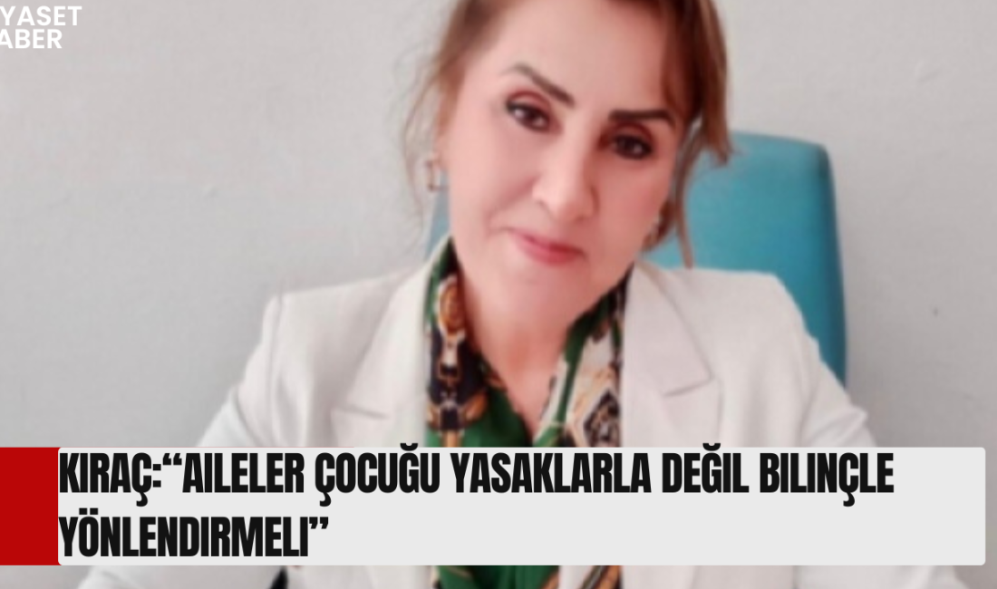 Siyasetçi, analist ve yazar Fatımatüzzehra Kıraç, çocuklarda artan şiddet ve
