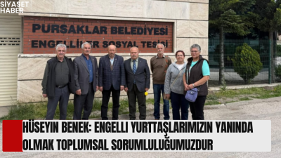Cumhuriyet Halk Partisi Pursaklar İlçe Başkanı Hüseyin Benek, Engelliler Haftası