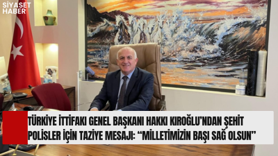 Türkiye İttifakı Genel Başkanı Hakkı Kıroğlu, Tekirdağ’ın Çorlu ilçesinde silahlı