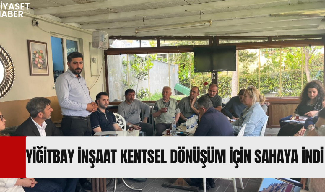 YİĞİTBAY Yapı ve İnşaat, Fatih’te düzenlediği bilgilendirme toplantısında vatandaşlara kentsel