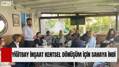 YİĞİTBAY Yapı ve İnşaat, Fatih’te düzenlediği bilgilendirme toplantısında vatandaşlara kentsel
