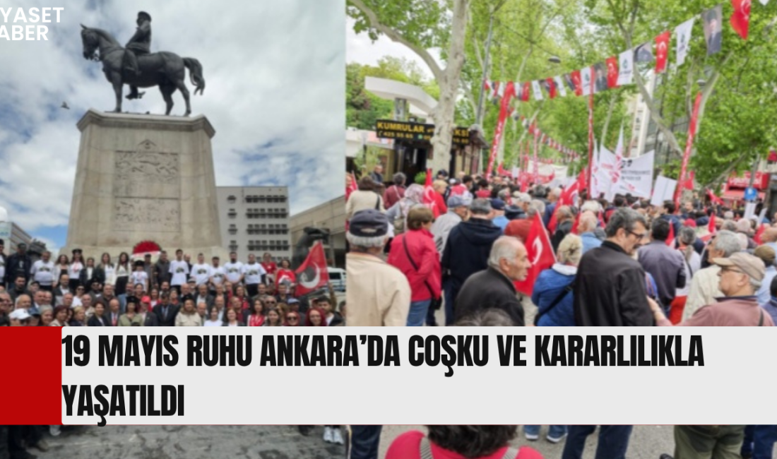 Cumhuriyet Halk Partisi Pursaklar İlçe Başkanı Hüseyin Benek, 19 Mayıs
