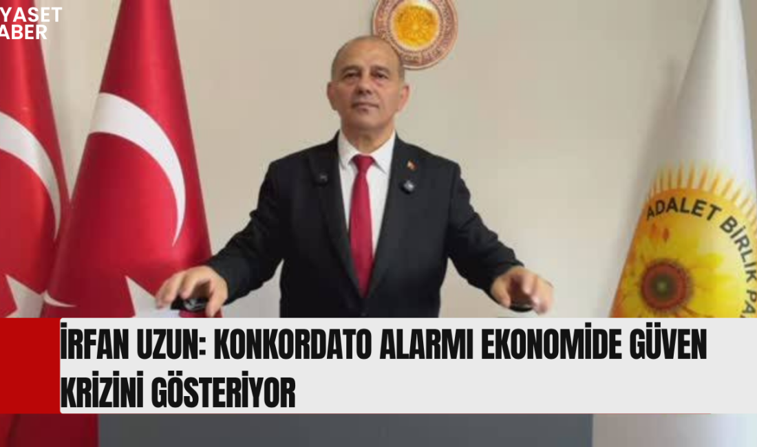 Türkiye İttifakı Cumhurbaşkanı Adayı İrfan Uzun, son dönemde artan konkordato