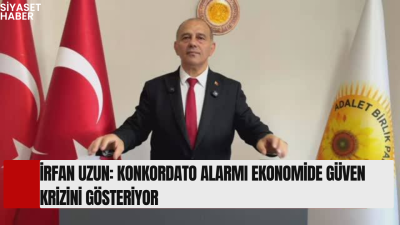 Türkiye İttifakı Cumhurbaşkanı Adayı İrfan Uzun, son dönemde artan konkordato