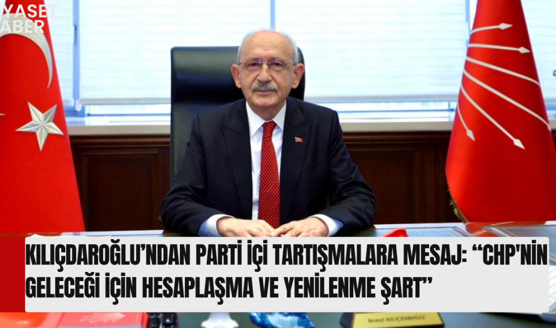 CHP Genel Merkezi’nde düzenlenen “Halkla Bayramlaşma” programında konuşan CHP Genel