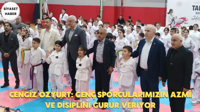 Gelecek Partisi Maltepe İlçe Başkanı Cengiz Özyurt, Taekwondo Kuşak Terfi