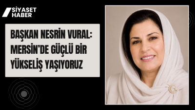 Doğru Yol Partisi Mersin İl Başkanı Nesrin Vural, Mersin’de yürüttükleri