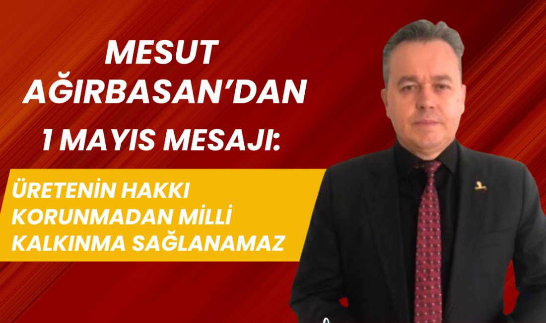 Yerli ve Milli Parti Edirne İl Başkanı Mesut Ağırbasan, 1