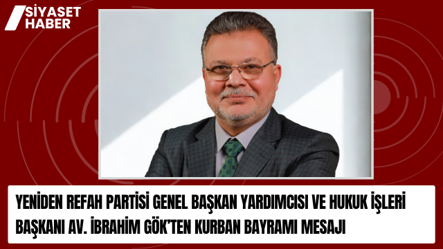 Yeniden Refah Partisi Genel Başkan Yardımcısı ve Hukuk İşleri Başkanı