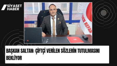 Yeniden Refah Partisi Ağrı Merkez İlçe Başkanı Hasan Saltan, Ağrı’da