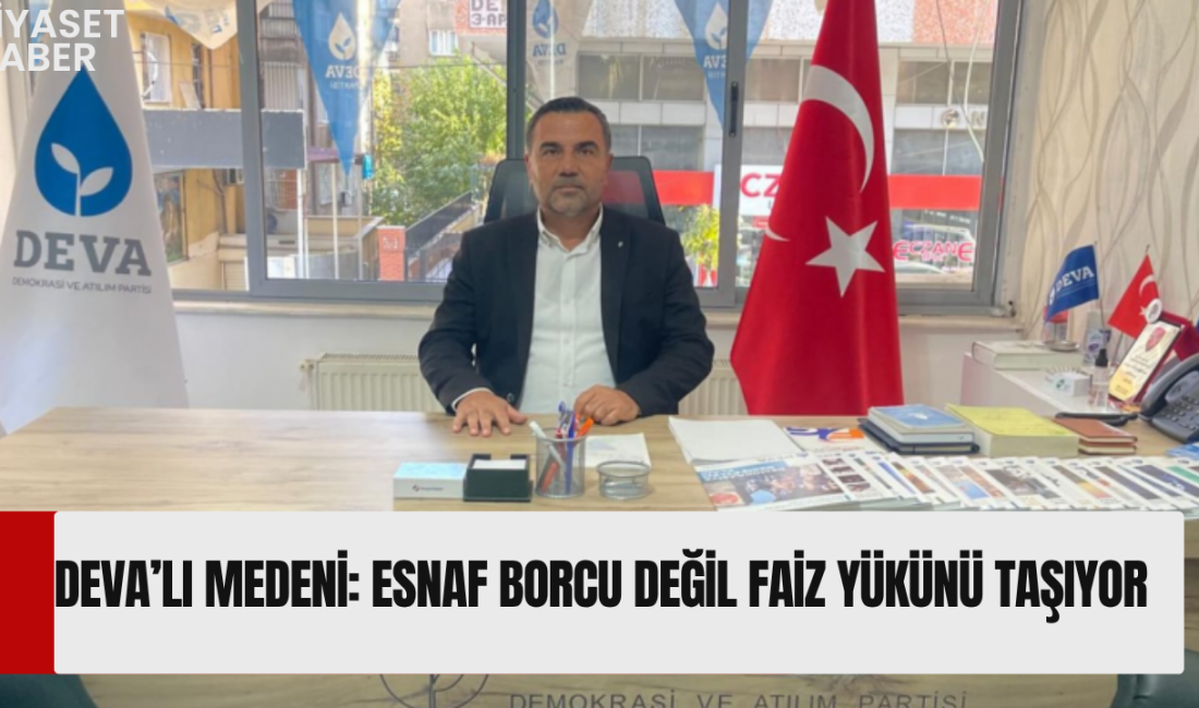 DEVA Partisi Genel Merkez Sivil Toplum İlişkiler Başkan Yardımcısı Mevlüt