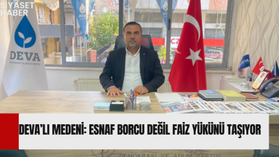 DEVA Partisi Genel Merkez Sivil Toplum İlişkiler Başkan Yardımcısı Mevlüt