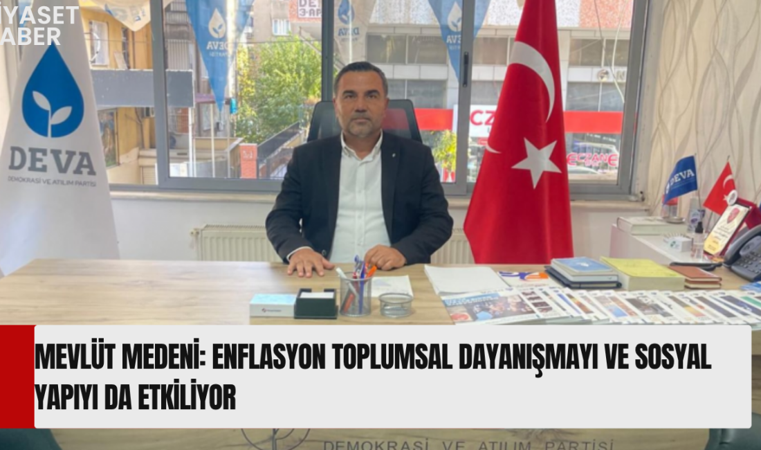 DEVA Partisi Genel Merkez Sivil Toplum İlişkileri Başkan Yardımcısı Mevlüt