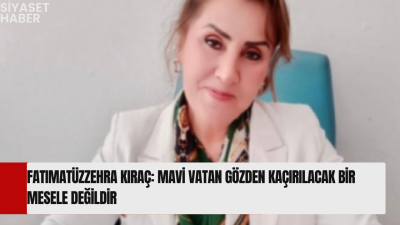 Analist ve Yazar Fatımatüzzehra Kıraç, Türkiyenin yoğun iç siyasi gündemi