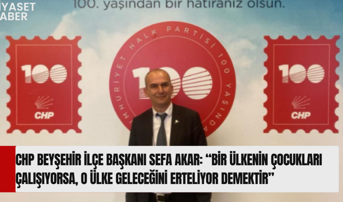 12 Haziran Dünya Çocuk İşçiliğiyle Mücadele Günü kapsamında açıklama yapan