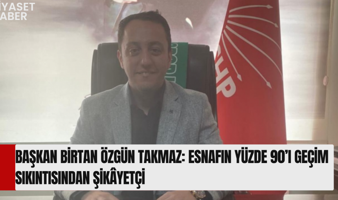 CHP Isparta Merkez İlçe Başkanı Birtan Özgün Takmaz, Ispartada gerçekleştirdikleri
