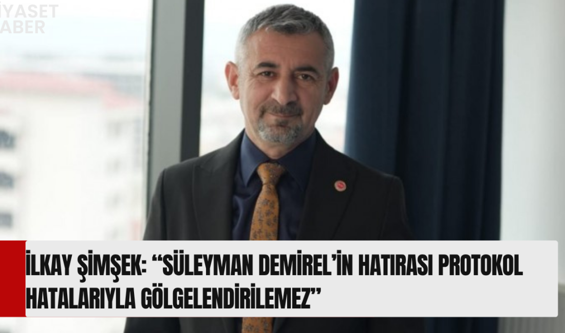 Doğru Yol Partisi Teşkilatlardan Sorumlu Genel Başkan Yardımcısı İlkay Şimşek,