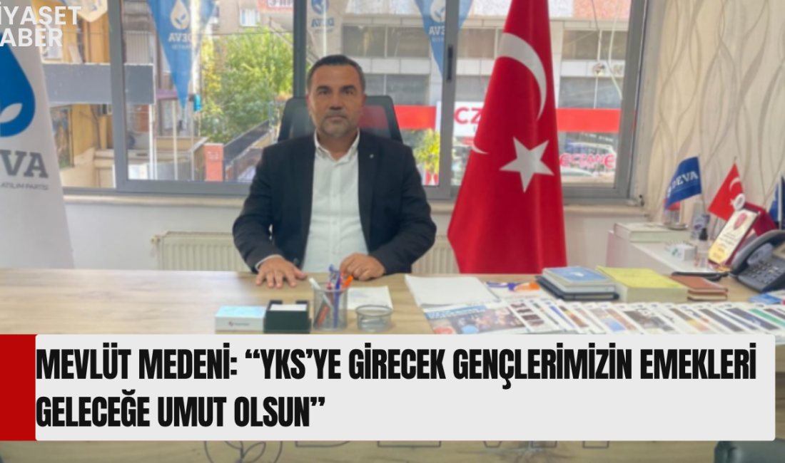 DEVA Partisi Genel Merkez Sivil Toplum İlişkileri Başkan Yardımcısı Mevlüt