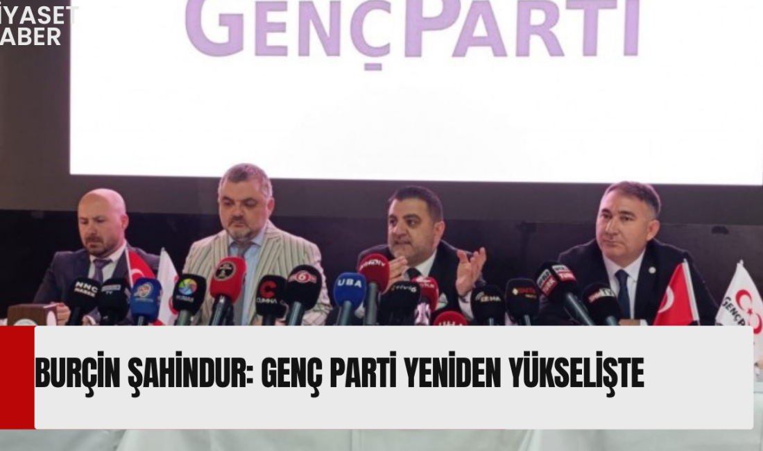 Genç Parti Genel Başkanı Burçin Şahindur, partinin yeniden yapılanma sürecini