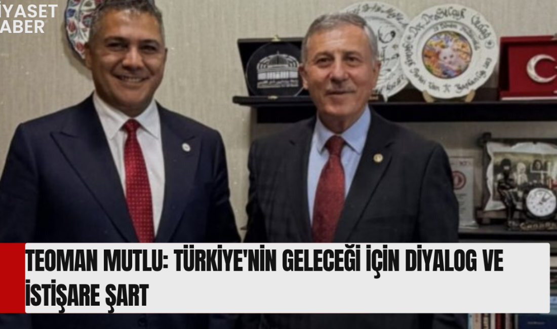 Yerli ve Milli Parti Genel Başkanı Teoman Mutlu, Türkiyenin farklı