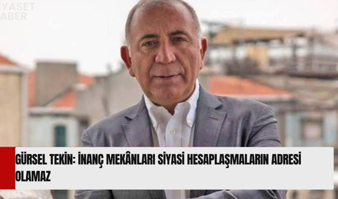 Cumhuriyet Halk Partisi İstanbul İl Başkanı Gürsel Tekin, Garip Dede