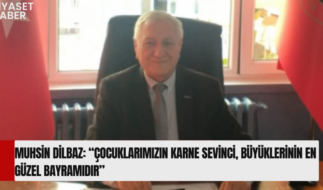 Türkiye Emekliler Derneği Eskişehir Şube Başkanı Muhsin Dilbaz’dan Karne Günü