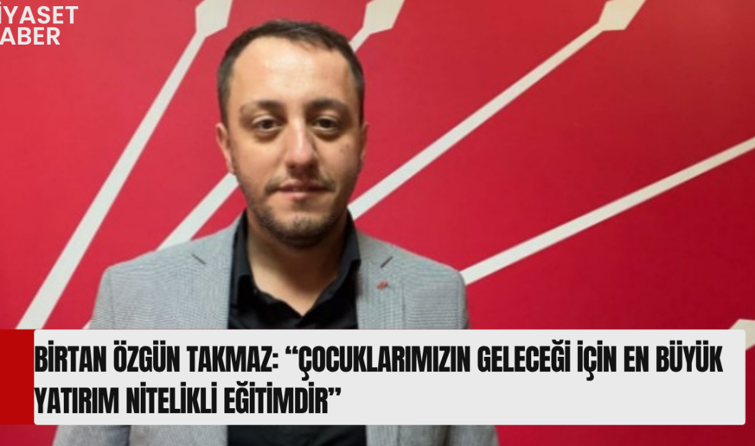 Cumhuriyet Halk Partisi (CHP) Isparta Merkez İlçe Başkanı Birtan Özgün