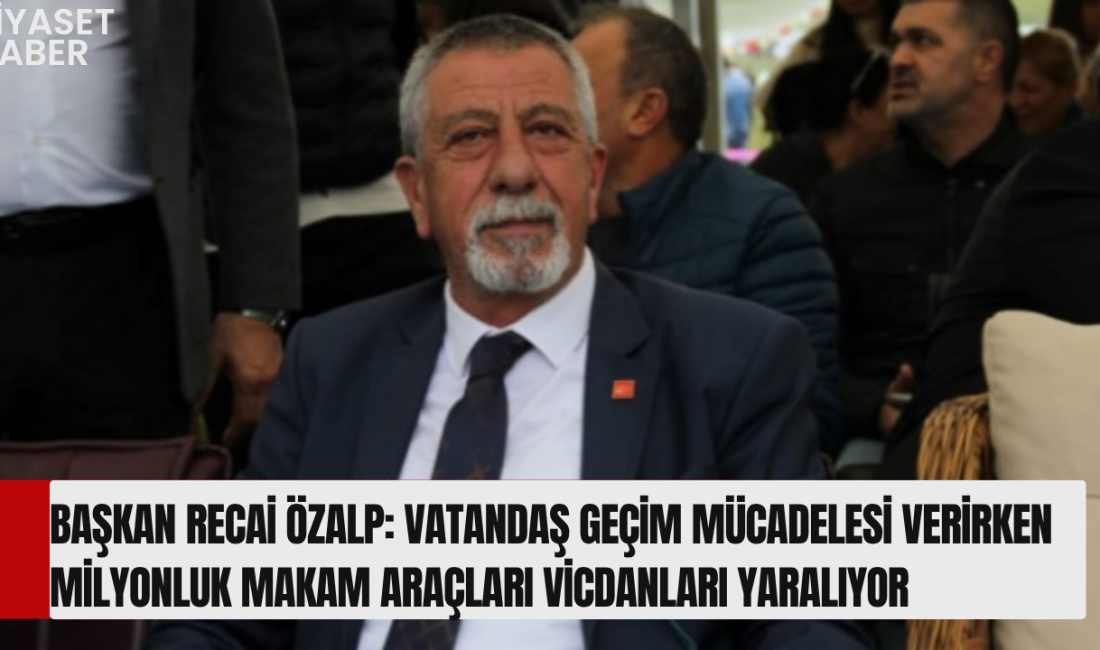Cumhuriyet Halk Partisi (CHP) Göle İlçe Başkanı Recai Özalp, ekonomik