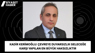 DEVA Partisi Mardin İl Başkanı Kadir Kerimoğlu, 5 Haziran Dünya