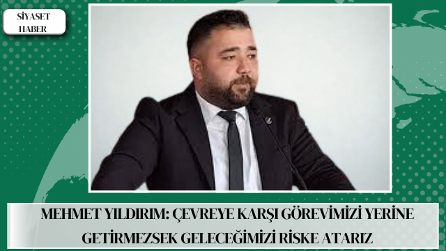 Yeniden Refah Partisi Kemer İlçe Başkanı Mehmet Yıldırım, 5 Haziran