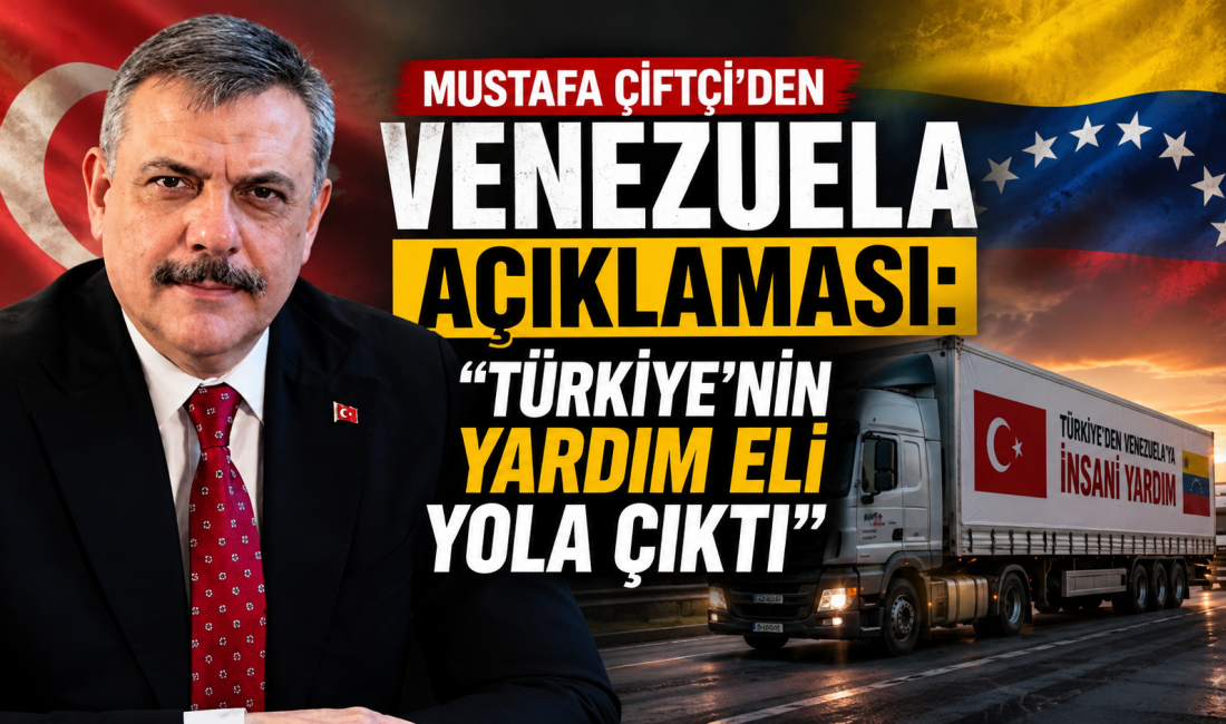 T.C. İçişleri Bakanı Mustafa Çiftçi, Venezuela’da meydana gelen şiddetli depremlerin