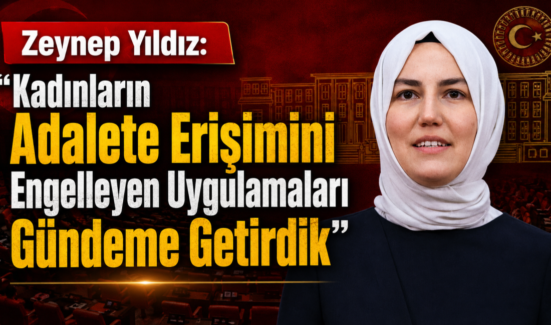 AK Parti Ankara Milletvekili ve Dijital Mecralar Komisyonu Başkanvekili Zeynep