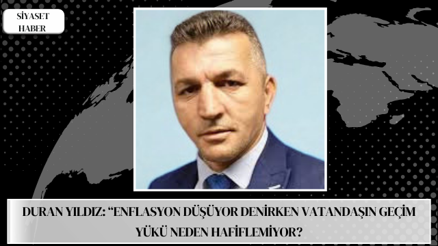 Yerli ve Milli Parti Kırıkkale İl Başkanı Duran Yıldız, TÜİK