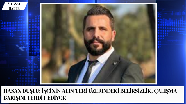Yeniden Refah Partisi İznik İlçe Başkanı Hasan Duşlu, Doruk Madencilik