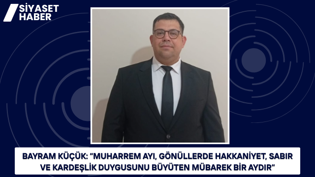 Yeniden Refah Partisi Güneysınır İlçe Başkanı Bayram Küçük, 16 Haziran’da