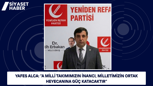 Yeniden Refah Partisi Bitlis Hizan İlçe Başkanı Yafes Alca, Avustralya