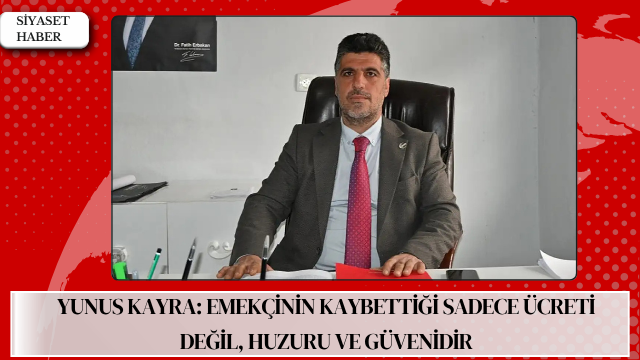 Yeniden Refah Partisi Siirt İl Başkanı Yunus Kayra, Doruk Madencilik