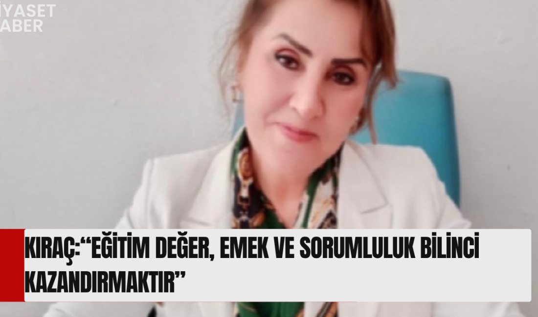 Siyasetçi, analist ve yazar Fatımatüzzehra Kıraç, gençlerin eğitim anlayışı, yapay