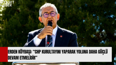 Cumhuriyet Halk Partisi Balıkesir İl Başkanı Erden Köybaşı, parti gündemine
