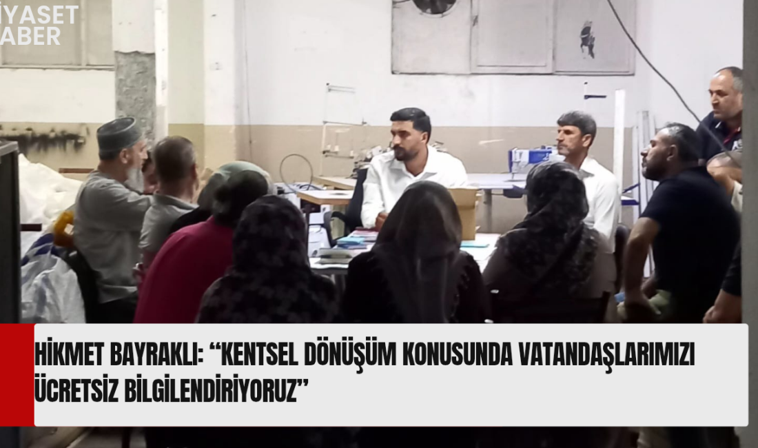Yiğitbay İnşaat Yönetim Kurulu Başkanı İnşaat Mühendisi Hikmet Bayraklı, Güngören