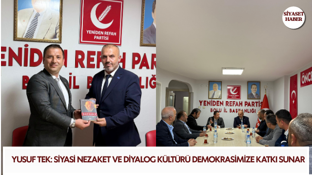 Yeniden Refah Partisi Bolu Merkez İlçe Başkanı Yusuf Tek, Anahtar