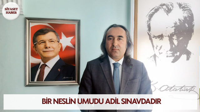 Aydoğmuş’tan YKS Mesajı Gelecek Partisi Yozgat İl Başkanı Ömer Aydoğmuş,