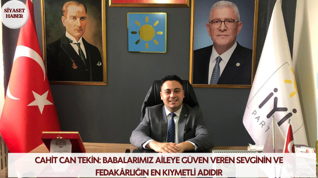 İYİ Parti Karesi İlçe Başkanı Cahit Can Tekin, 21 Haziran