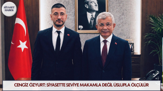 Gelecek Partisi Maltepe İlçe Başkanı Cengiz Özyurt, Türk Tabipleri Birliği