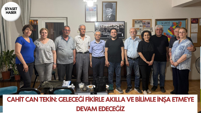 İYİ Parti Karesi İlçe Başkanı Cahit Can Tekin, Karesi Fikir