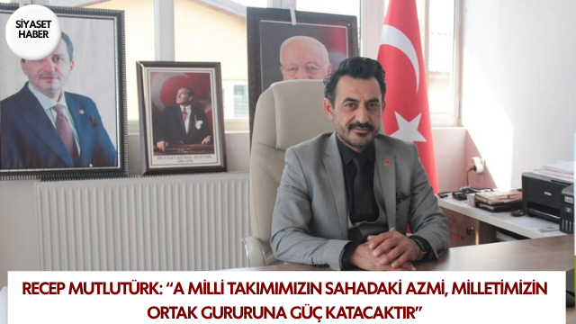 Yeniden Refah Partisi Erzincan İl Başkanı Recep Mutlutürk, Avustralya ile