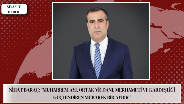 DEVA Partisi Bingöl İl Başkanı Nihat Baraç, 16 Haziran’da başlayacak