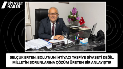 Yeniden Refah Partisi Bolu İl Başkanı Selçuk Erten, Bolu siyasetinin